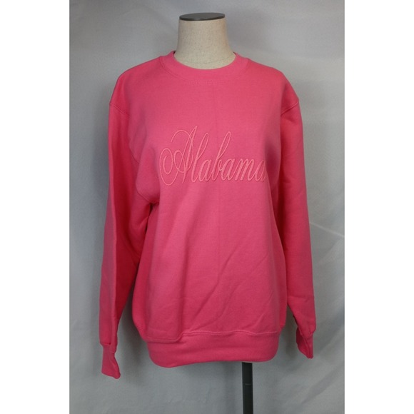 Munsingwear Tops - Vintage Munsingwear Alabama Sweatshirt Size S Pink Embroidered 90s Gameday Y2K